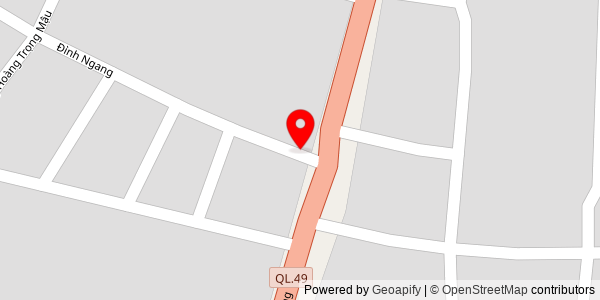 Map location for Cửa Hàng Bánh Mì Kebab Nova