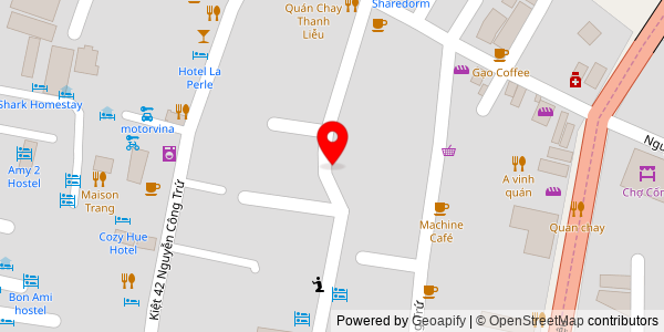 Map location for Lò bánh mì Định Lành