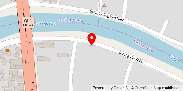 Map location for Lò Bánh Mì Quanh Hùng
