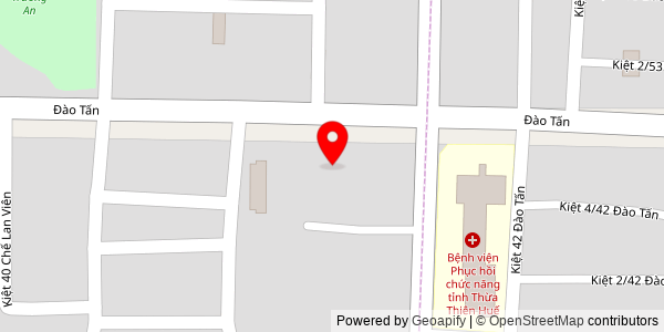 Map location for Tiệm Bánh Mì 2K