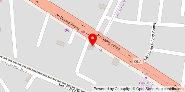 Map location for Tiệm Bánh Mì