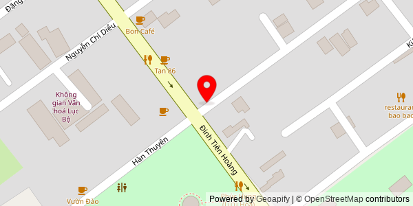 Map location for Tiệm Ổ Bánh Mì