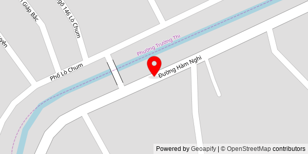 Map location for Bánh mì Cô Hương