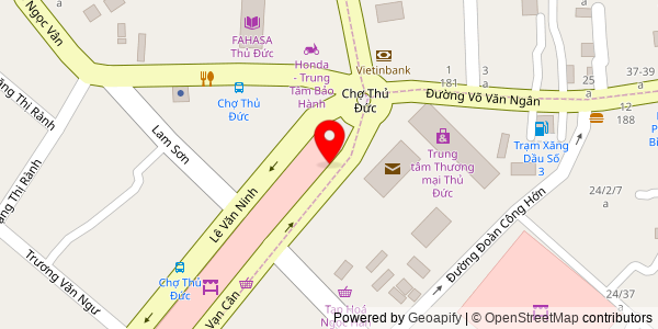 Map location for Bánh Mì - Bánh Cuốn Bình Định - Cung cấp sỉ lẻ nem chả Bình Định