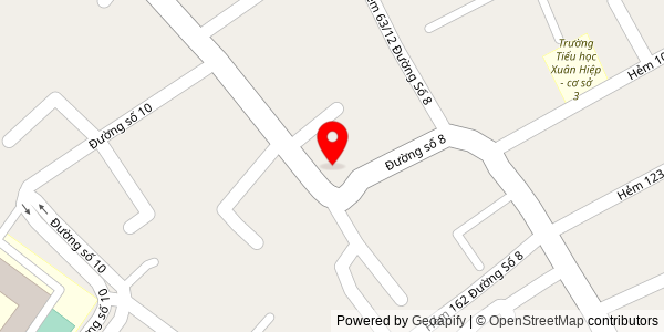 Map location for Bánh mì - Bún - Bánh hỏi thịt nướng Út đồng 77