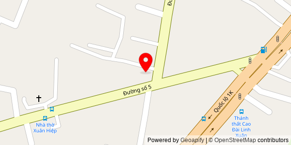 Map location for Bánh Mì - Xôi