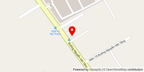 Map location for Banh Mì A Béo
