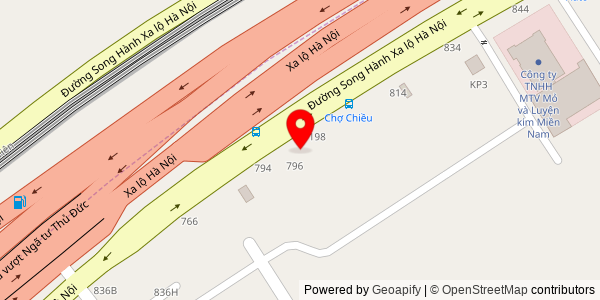 Map location for Bánh mì Bà ngoại thằng Hải
