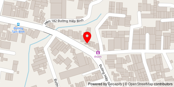 Map location for Bánh mì, bánh hỏi heo quay Thành Công