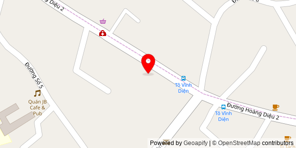 Map location for Bánh Mì Chả Cá Út NGUYÊN
