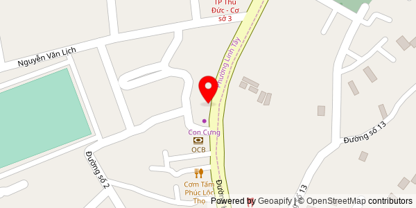 Map location for Bánh mì chảo