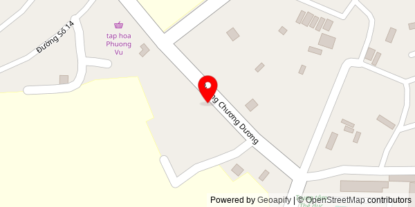 Map location for Bánh mì chay Khai Tâm