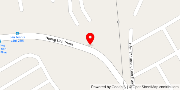 Map location for Bánh mì chay thập phương