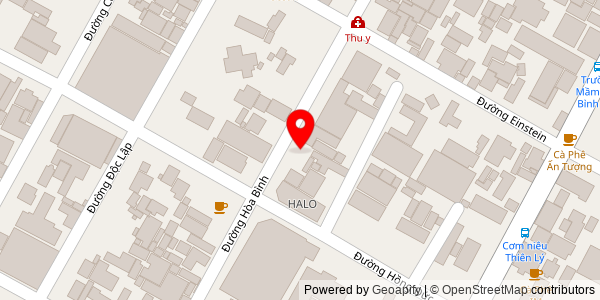 Map location for Bánh mì cóc Chú Vinh