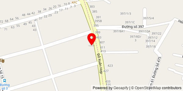 Map location for Bánh Mì Công Hải