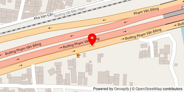 Map location for Bánh mì gà xé số 11
