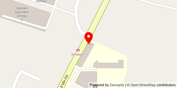 Map location for BÁNH MÌ HÀ NỘI THIÊN HẬU