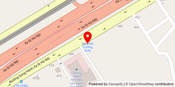 Map location for Bánh Mì Hà Nội Thiên Đường