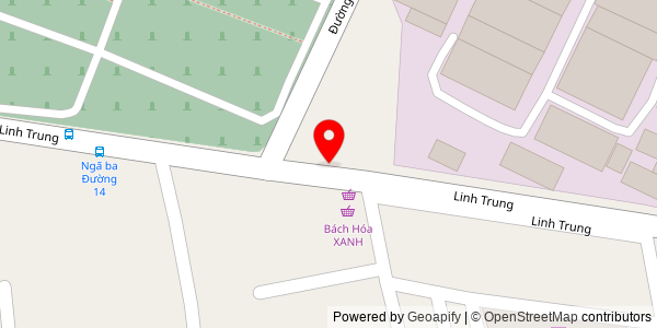 Map location for Bánh mì Hà Nội