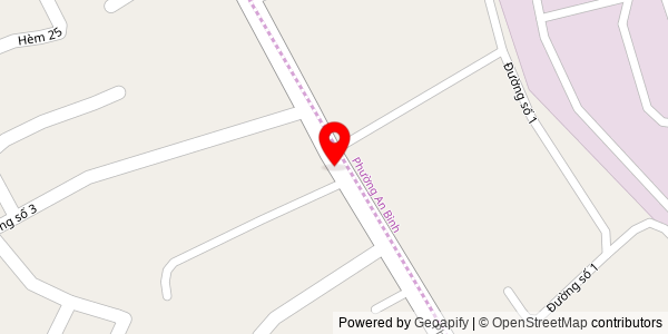 Map location for Bánh mì hải sản Cổ Ngư