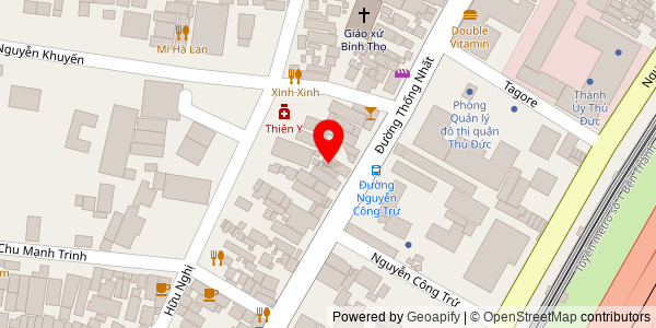 Map location for Bánh Mì Heo Quay