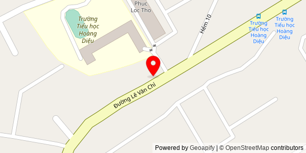 Map location for Bánh Mì Kebab Táo & Gà Rán Sumo