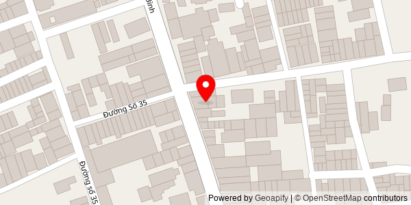 Map location for Bánh mì Long Phát