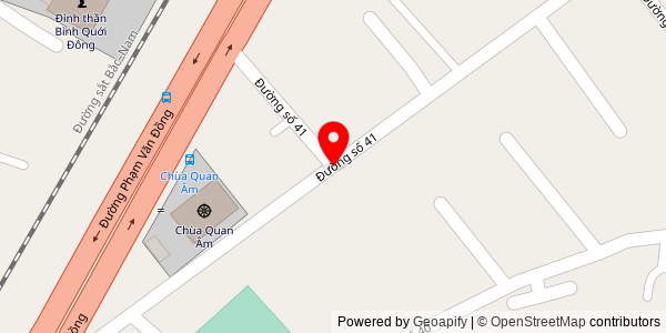 Map location for Bánh mì Mẹ Thuý