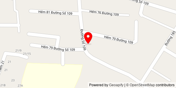 Map location for Bánh Mì Ninh Phương