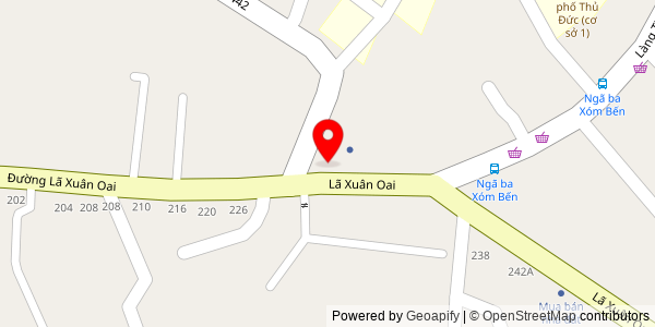 Map location for Bánh mì que Đà Lạt - anh Sơn