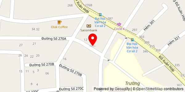 Map location for Bánh Mì Que Mai Thi 2
