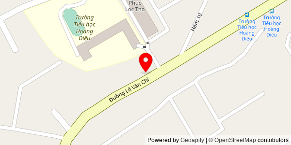 Map location for BÁNH MÌ QUE RUBY