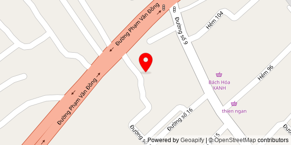 Map location for Bánh mì que tré - Ciên nướng 12k