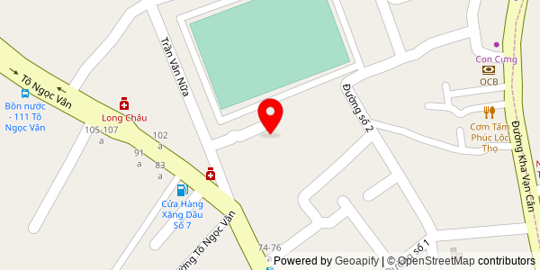 Map location for Bánh Mì Thịt Nướng