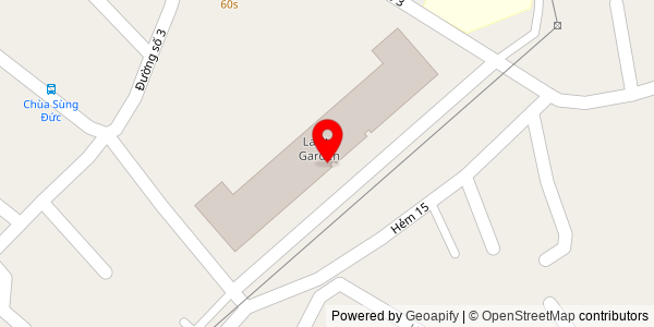 Map location for Bánh mì thổ nhĩ kì Sunrise Kebab Thủ Đức