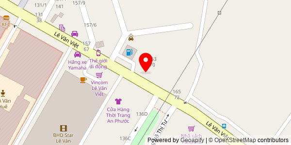 Map location for Bánh mì Thổ Nhĩ Kỳ Hoàng Sài Gòn