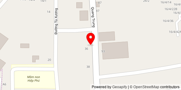Map location for Bánh Mì Thổ Nhĩ Kỳ KEBAB