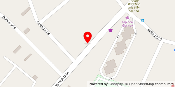 Map location for Bánh mì Thổ Nhĩ Kỳ SUNRISE KEBAB