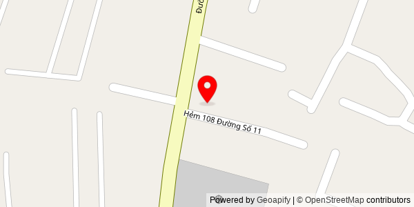 Map location for Bánh mì thủy tiên