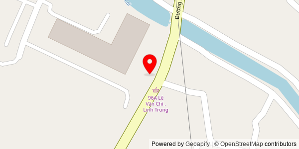 Map location for Bánh Mì Trường Văn