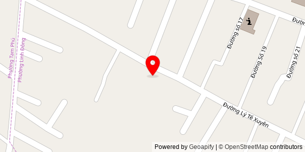 Map location for Bánh mì Việt Thắng