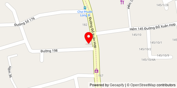 Map location for Chuỗi bánh mì không ngủ Pami