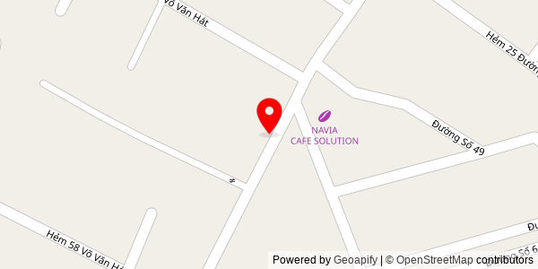 Map location for Cơm tấm & Bánh mì thịt nướng & Bò kho Như Quỳnh