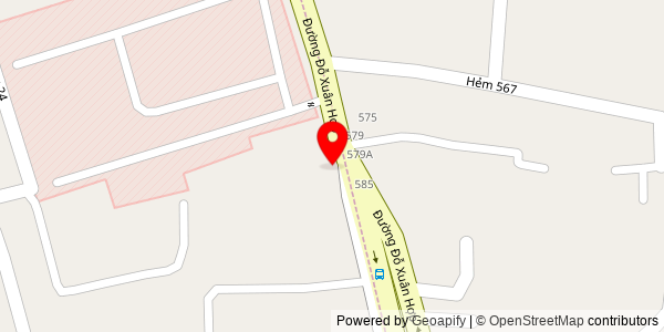Map location for Cửa Hàng Bánh Mì Hà Nội 656