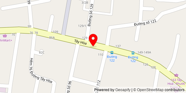 Map location for HAMBURGER - BÁNH MÌ QUE ĐÀ NẴNG - TÂY HÒA