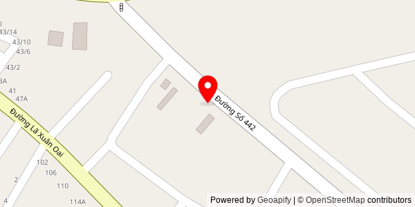 Map location for Lò Bánh Mì 442