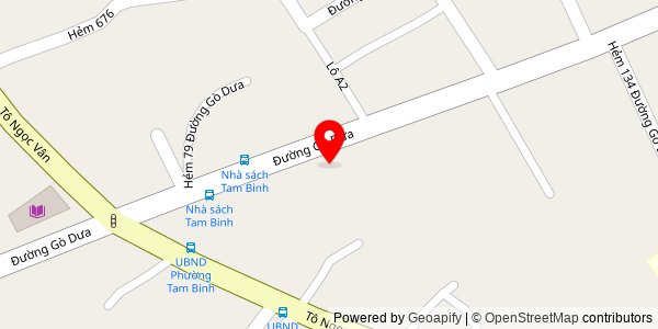 Map location for Lò bánh mì A Tèo