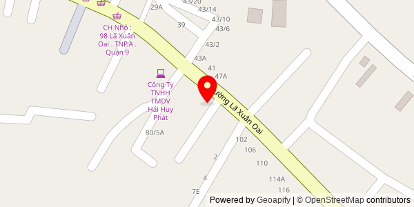 Map location for Lò Bánh Mì Đặc Ruột Đức Lan