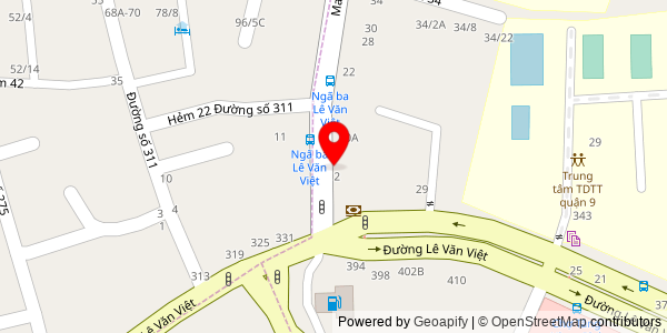 Map location for Lò Bánh Mì Hà Nội