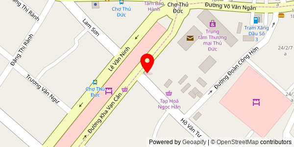 Map location for Lò Bánh Mì Heo Quay U MI
